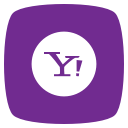 media, social, yahoo! svg vector icon