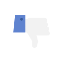 dissapproved, hand, thumbs down, unlike svg vector icon