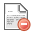 document,remove,file,paper,delete,del icon