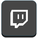 media, social, social media, twitch svg vector icon