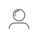 person, profile, user, user profile svg vector icon