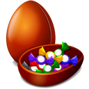 candy, chokolater, easter icon