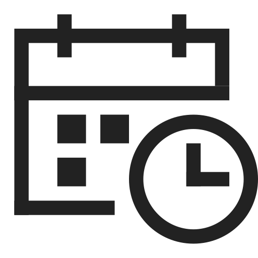 Date svg vector icon
