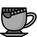 biting, colour, cup, harry, nose, potter, tea svg vector icon