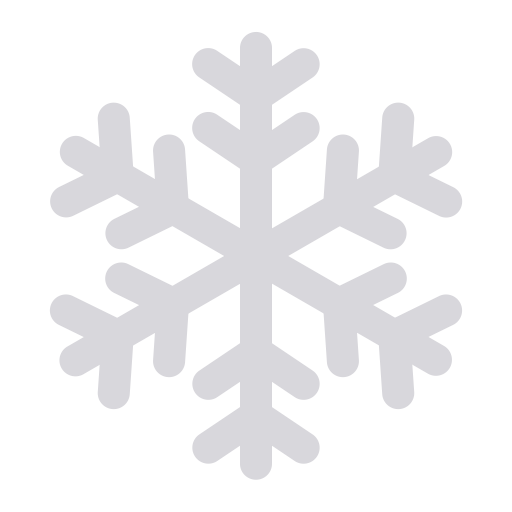 Snowflake Christm svg vector icon