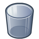 trash,empty,blank,recycle bin icon