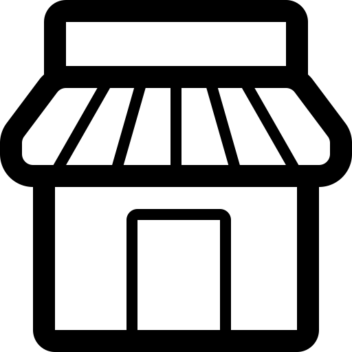 Shop svg vector icon