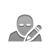 user,sleep,pencil icon