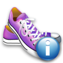 shoes,info,information,about icon