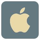 apple, media, social svg vector icon