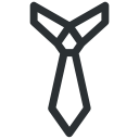 business, clothes, clothing, neck tie, office, tie svg vector icon