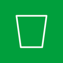 bin, empty, recycle icon