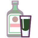alcohol, bar, cocktail, drink, glass, party, summer svg vector icon