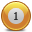 ball, orange, pool icon