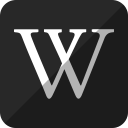 wikipedia svg vector icon