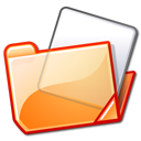 folder,orange icon