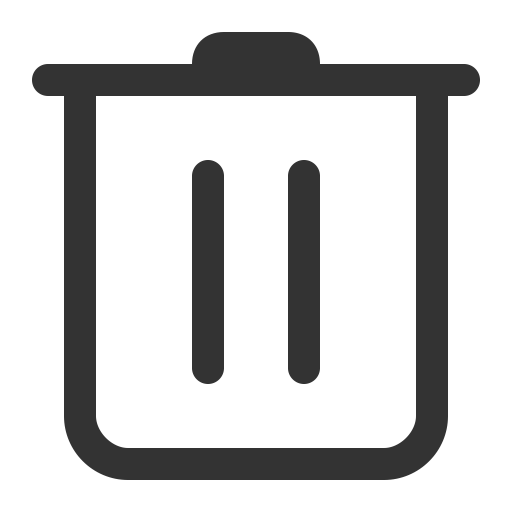Delete svg vector icon