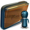 folder, music, my, shared icon