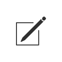 article, linkedin, new, write svg vector icon