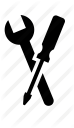 configuration, control, preferences, screwdriver, settings, tools, wrench icon