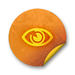 orange,grunge,sticker,badge icon