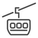 adventure, forest, journey, mountains, nature, transport, trip svg vector icon