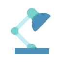 case, lamp, study svg vector icon