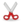 cut, scissor icon