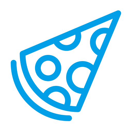 Pizza svg vector icon