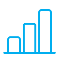 chart, columns, graph, infographic, progress, schedule svg vector icon