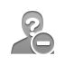 anonymous,delete icon