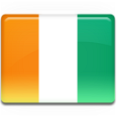 coast, flag, ivory icon