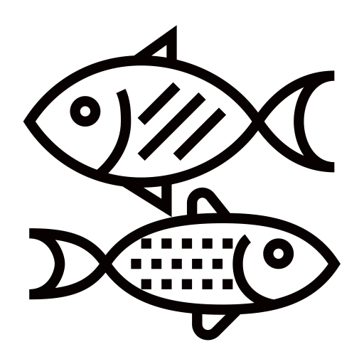 Fish svg vector icon