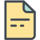 document, general, letter, note, office, page, paper svg vector icon