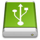 drive,green,usb icon