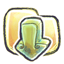 folder, loaddown icon