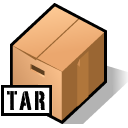 archive, beos, tar icon