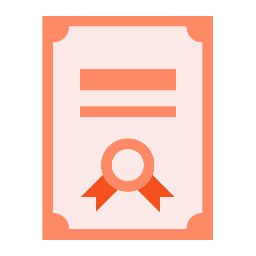 Diploma svg vector icon