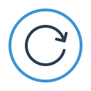 arrow, circle, refresh, reload, renew, sync, syncronize svg vector icon
