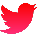 media, social, twitter svg vector icon
