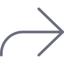 arrow, back, direction, reply svg vector icon