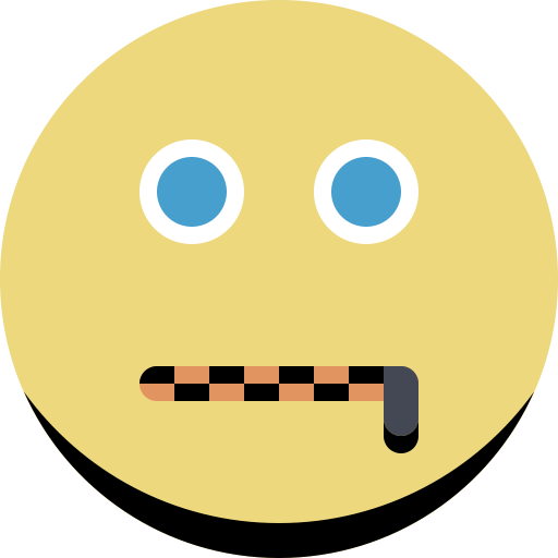 Speechless svg vector icon