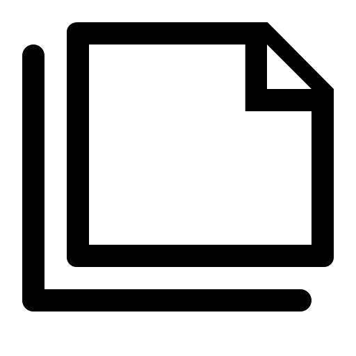 Page svg vector icon