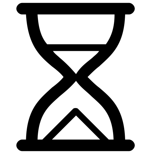 Hourglass svg vector icon