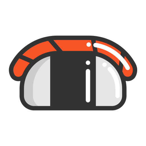 Sushi svg vector icon