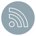 circle, outline, rss, social-media svg vector icon