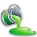 bucket, color, fill, paint icon