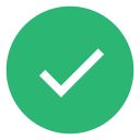 check, complete, done, green, success, valid svg vector icon