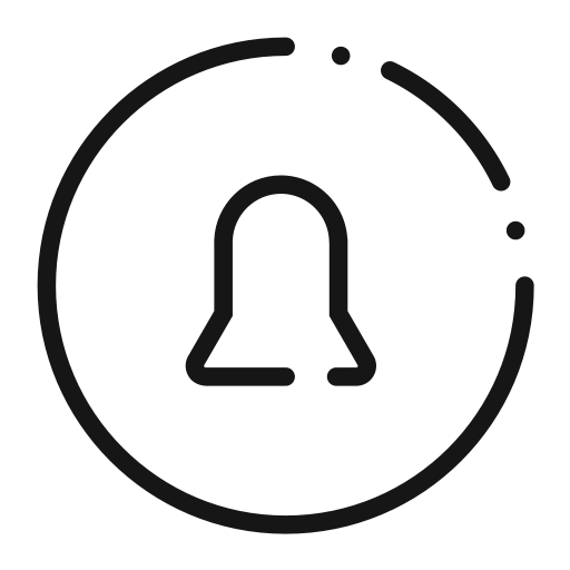 Reminder Ringtone Announcement svg vector icon