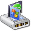 hard,drive,program icon